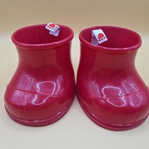 Build-A-Bear Workshop Red Rubber Boots